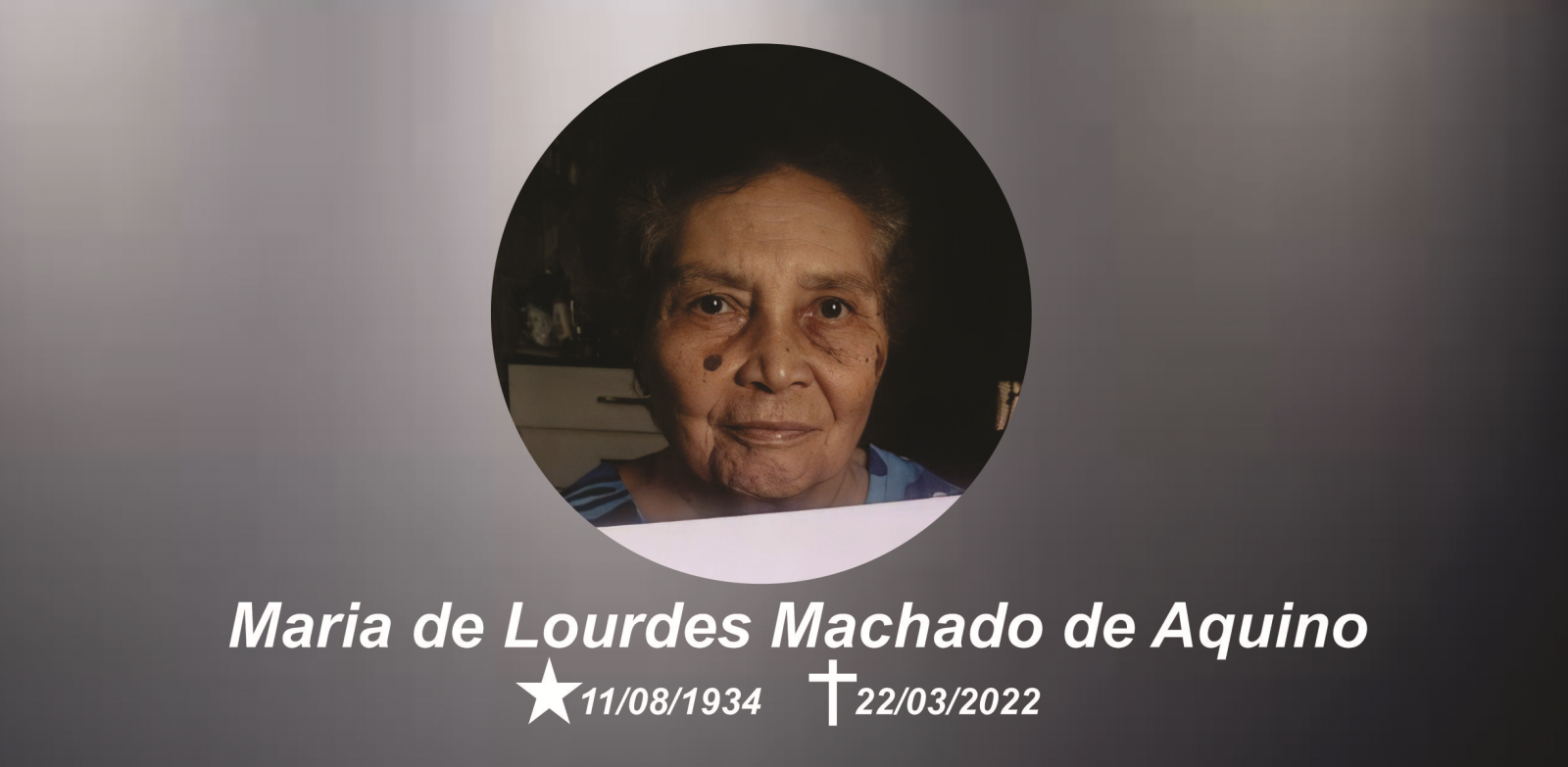 Homenagem a dona Lourdes Machado