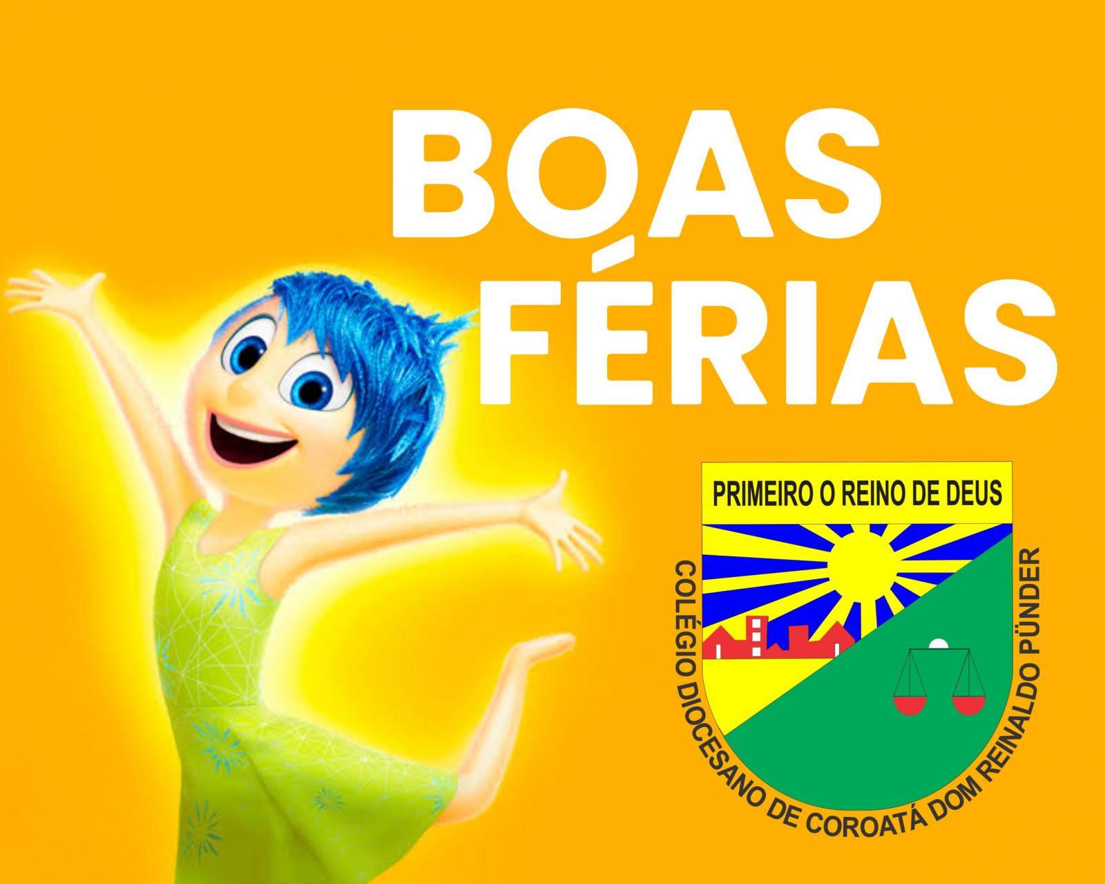 BOAS FÉRIAS!